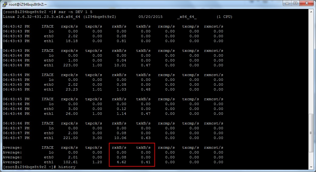ECS Linux服务器带宽跑满时排查方法-搬砖酱的笔记